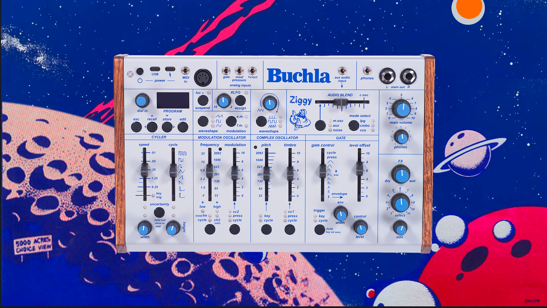 Buchla Ziggy : Le son West Coast moins cher et au format desktop