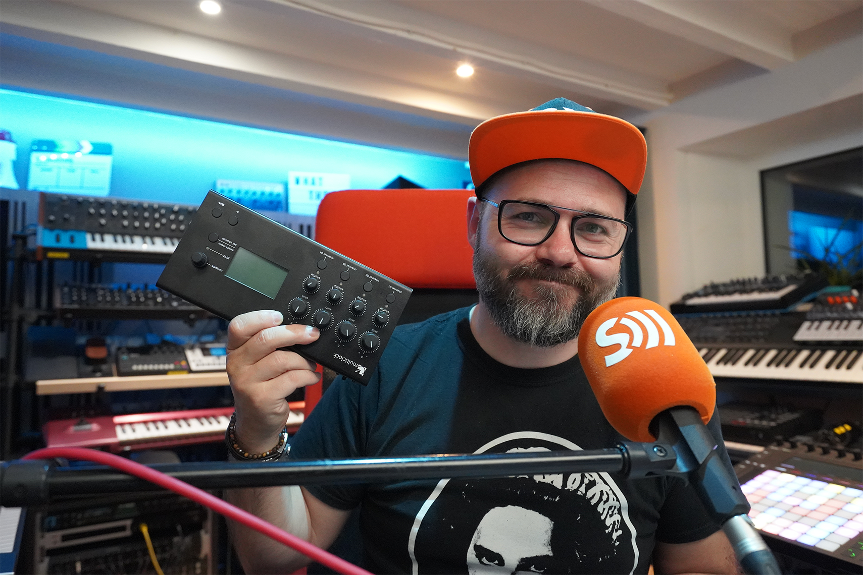 Knarf est revenu du SynthFest en clock