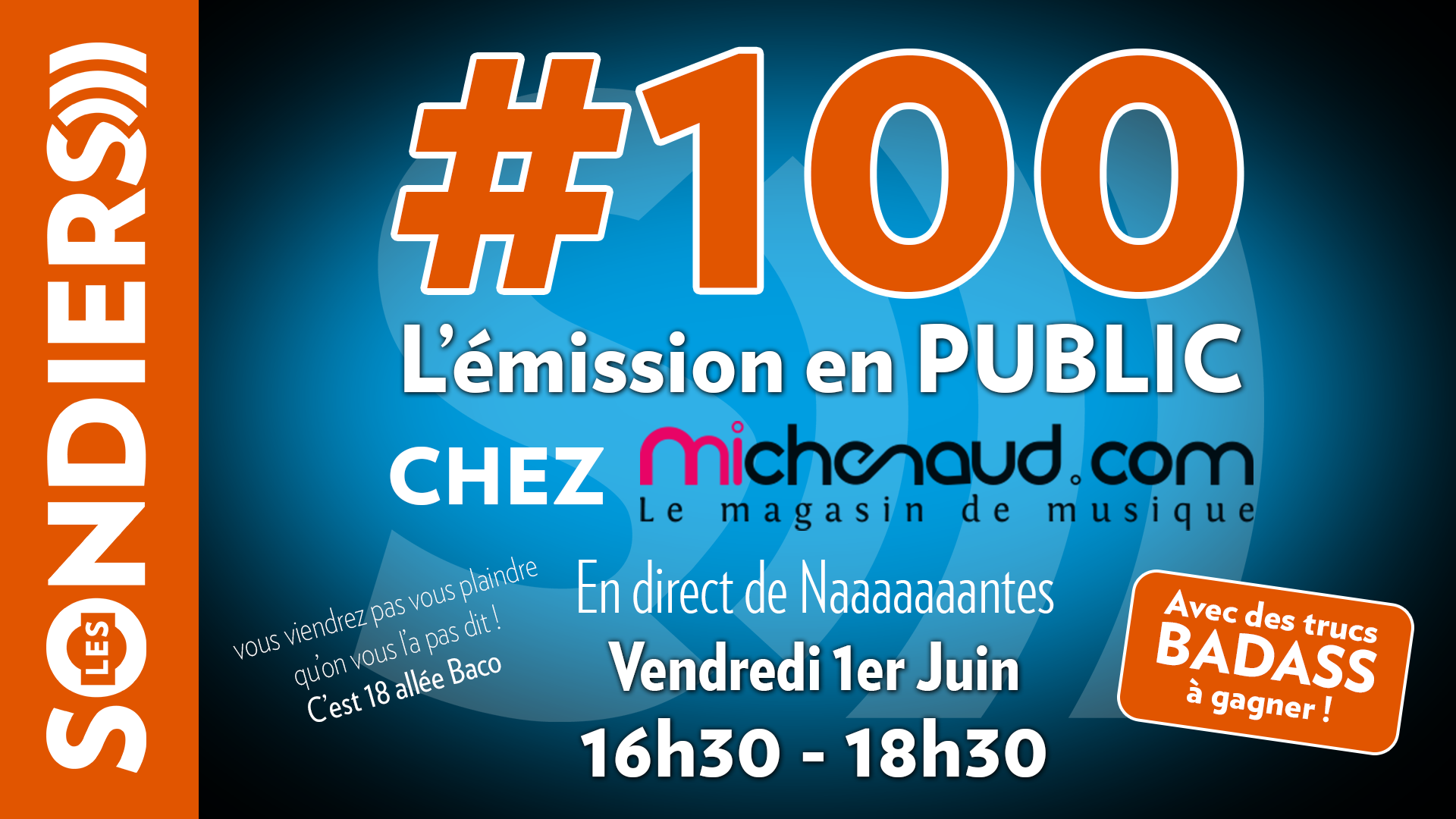 L'émission en public chez Michenaud