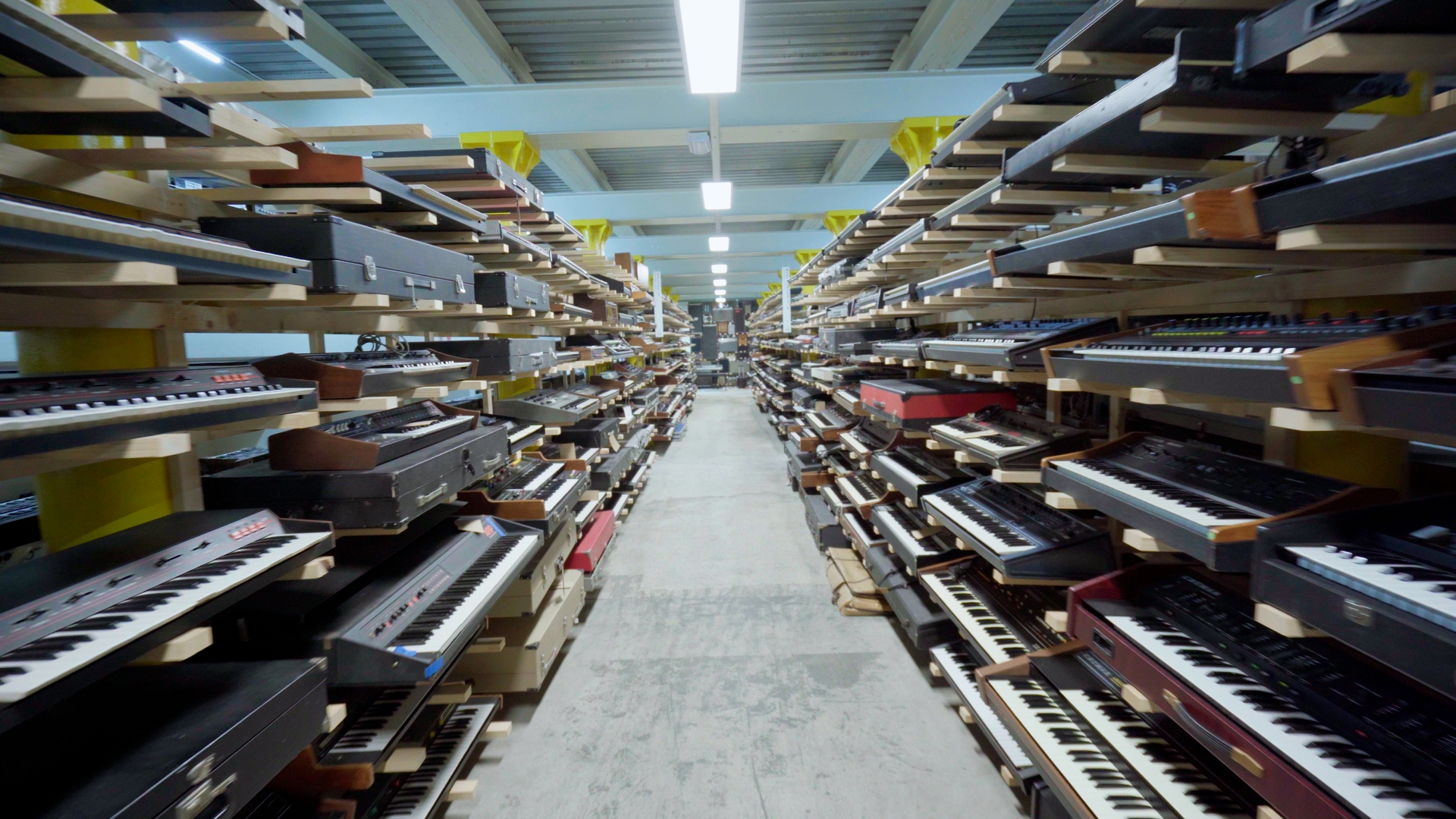 La plus grosse collection de synthés au monde