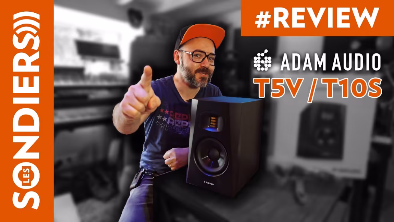 
<span>POURQUOI J'AI CHOISI DES ENCEINTES T5V ET UN T10S ADAM AUDIO</span>
