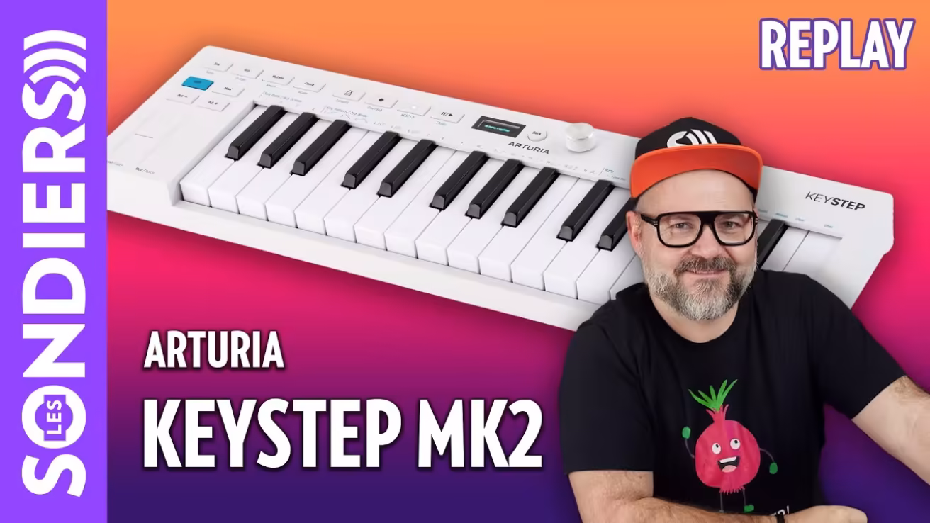 
<span>Arturia Keystep MK2 : le vrai test en live (replay)</span>

