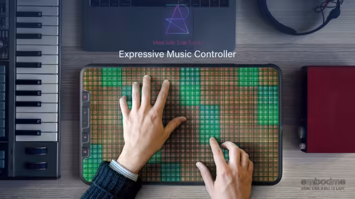 Embodme Erae Touch : Un contrôleur MIDI MPE pour les artistes exigeants