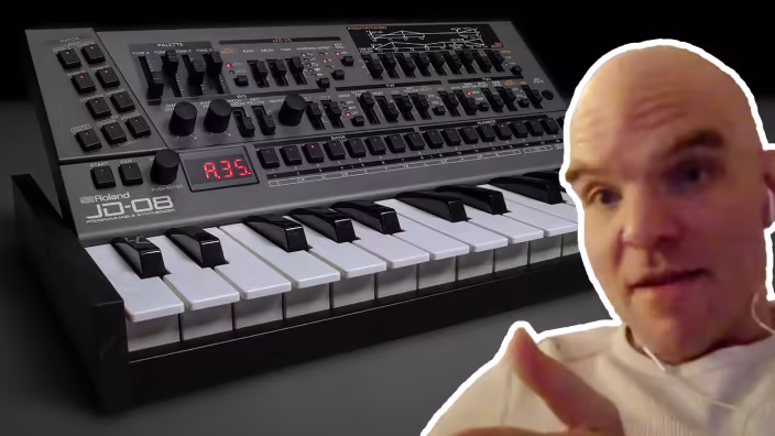 Le JD-08 et ses faders de 1cm, mais ça sonne (ft. Airwave)