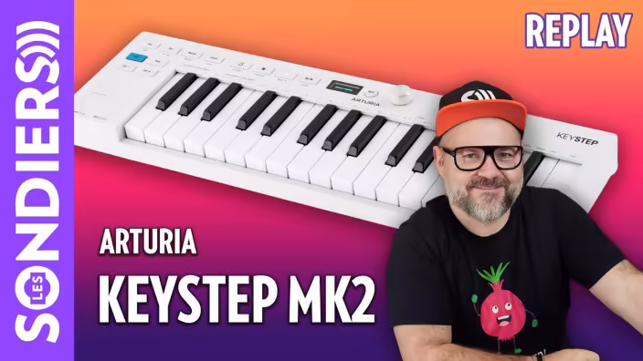 Arturia Keystep MK2 : le vrai test en live (replay)